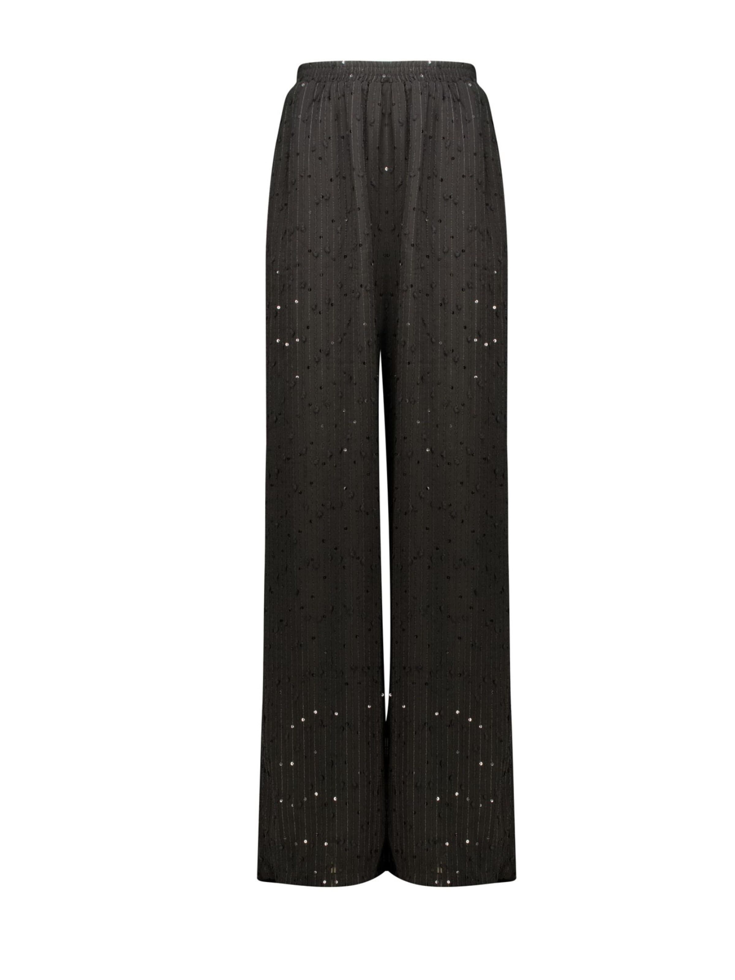 Deeluxe Loosefit Hose‌‌‌ in Schwarz: Vorderseite