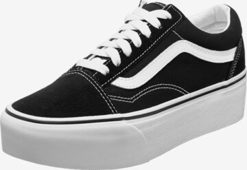 Baskets basses 'Old Skool' VANS en noir : devant