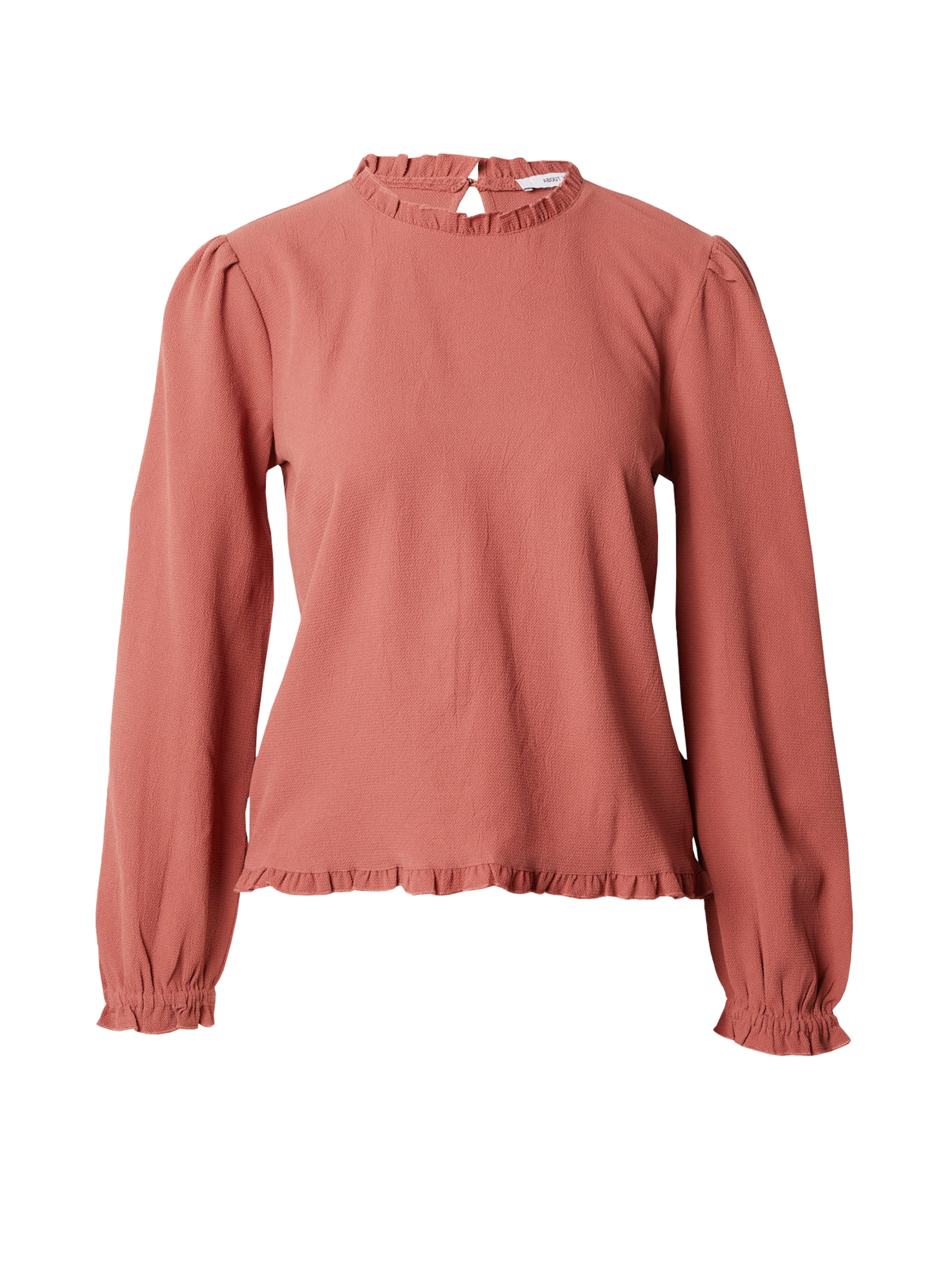 ABOUT YOU Pluus 'Hannelore', värv roosa: eest vaates