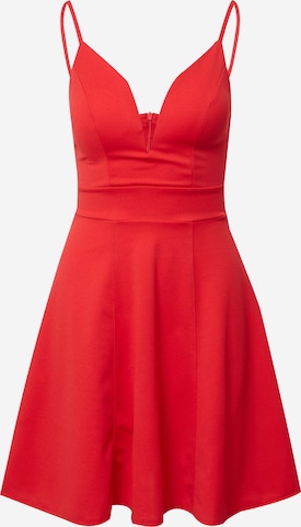 WAL G. - Vestido en rojo: frente