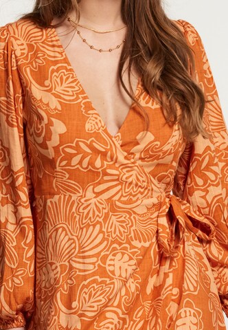 Robe 'Nairobi' Shiwi en orange