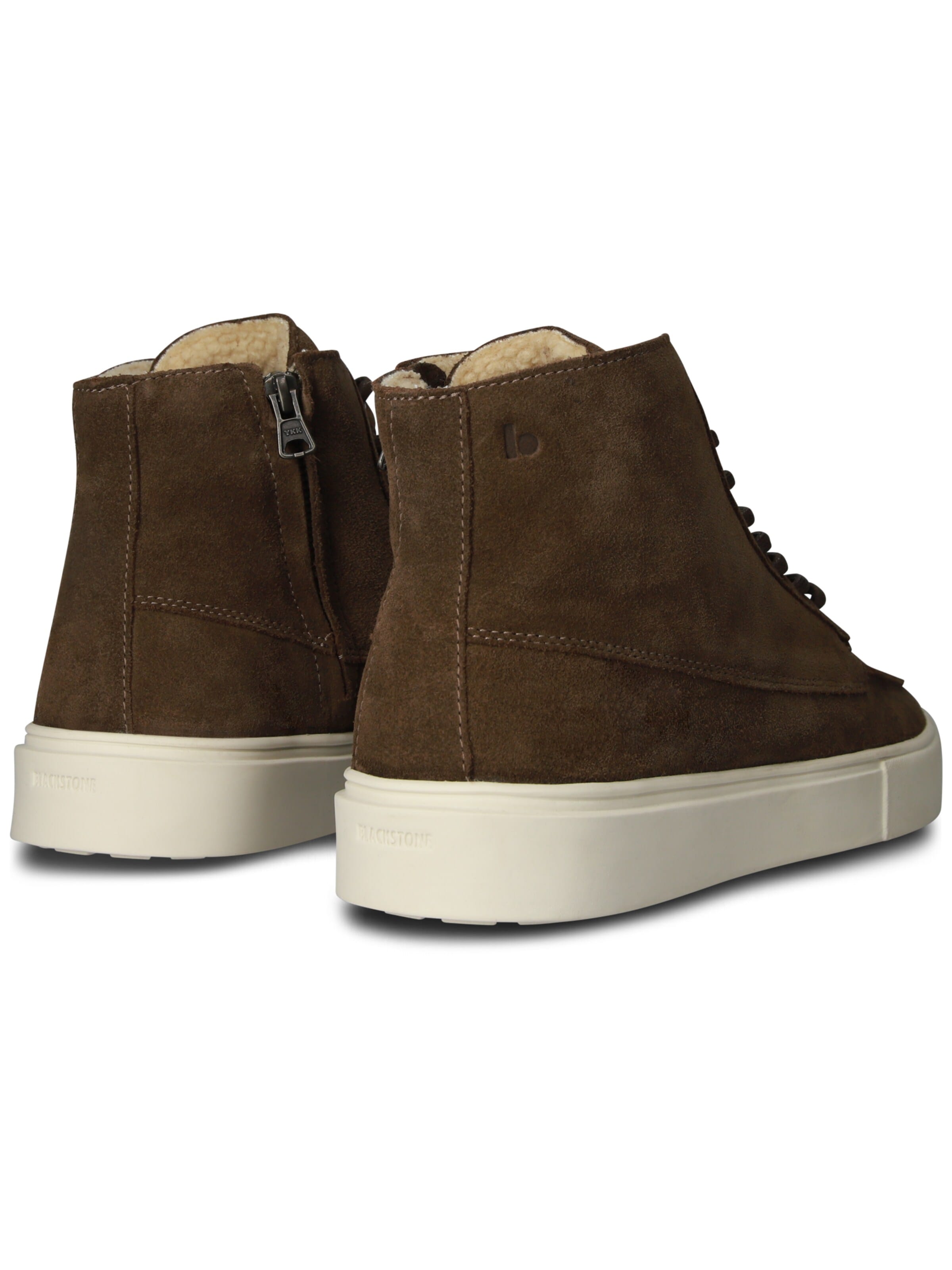 Sneaker alta 'RUBY EERO - ZIPPER' di BLACKSTONE in marrone