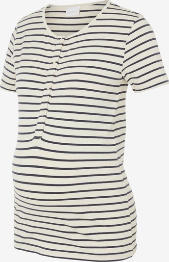 MAMALICIOUS Skjorte 'Nadine Lia' i beige / marine, Produktvisning