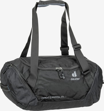 DEUTER Travel Bag 'Aviant Duffel 35' in Black: front