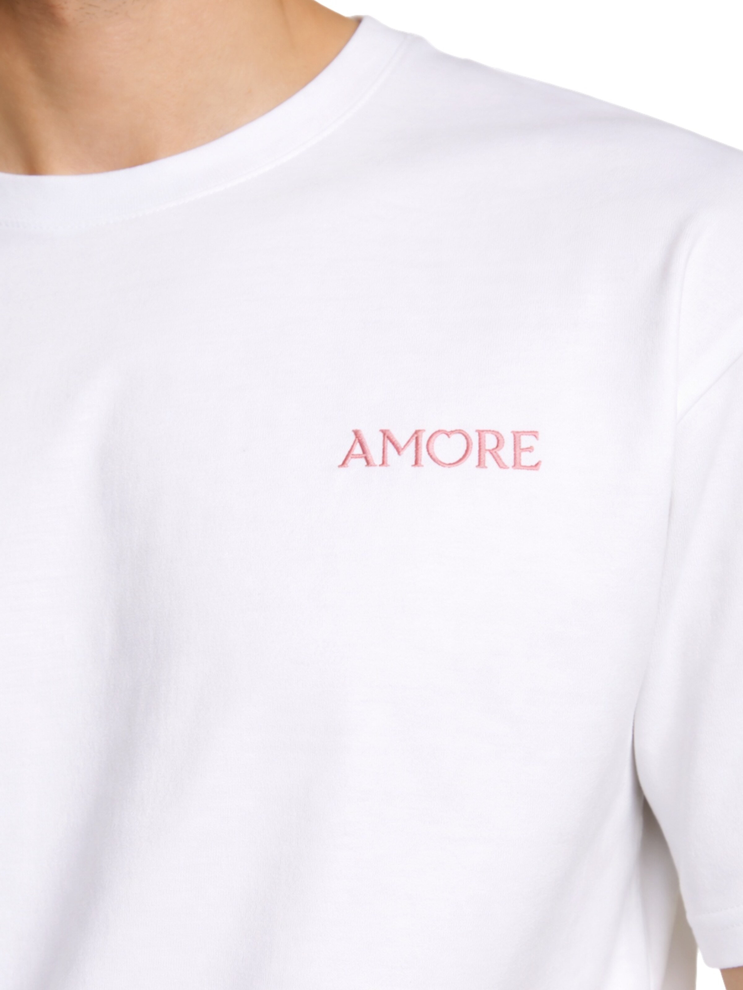 Only & Sons T-Shirt 'Caspian Airflex Amore' in Weiß