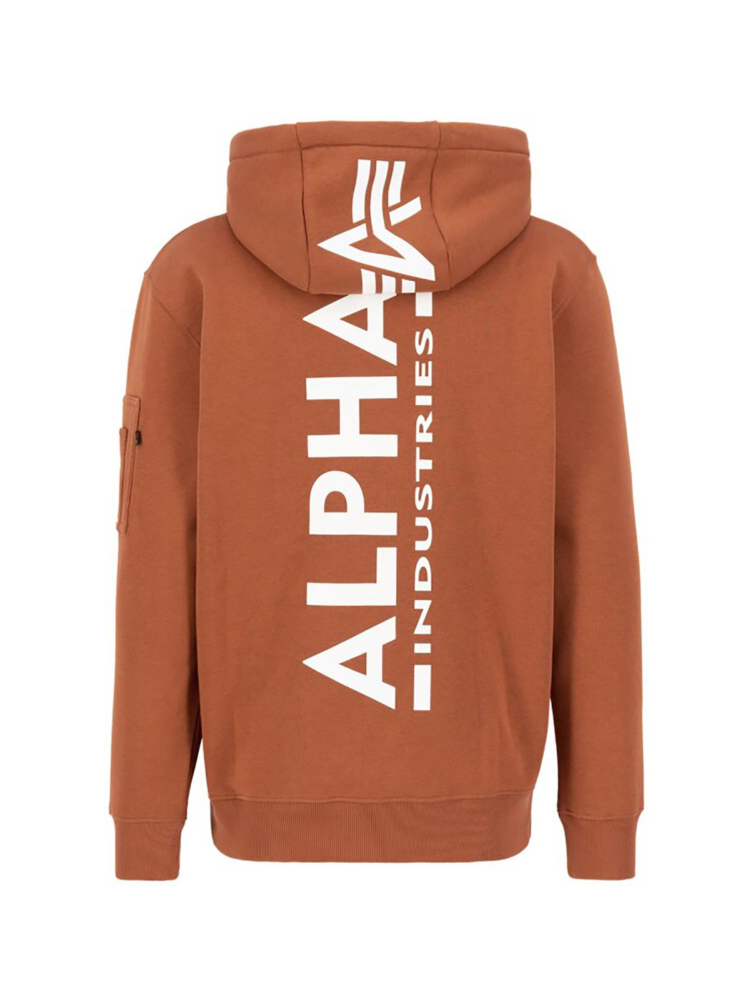 ALPHA INDUSTRIES Sweatshirt in Brown