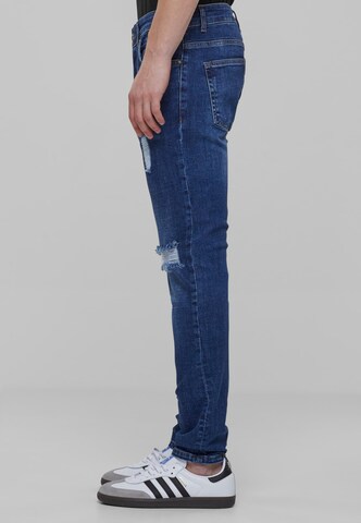 2Y Premium Skinny Jeans in Blauw