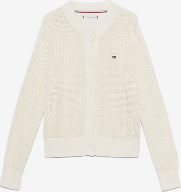 Cardigan TOMMY HILFIGER en beige : devant