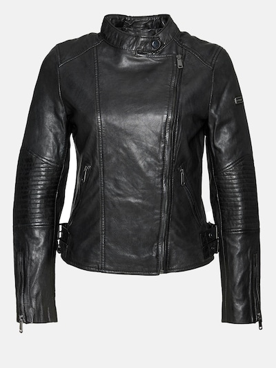 Tazzio Übergangsjacke 'F523'‌‌‌‌‌‌‌ in S in schwarz, Produktansicht