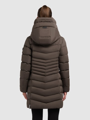 khujo Winter coat 'Lava' in Brown