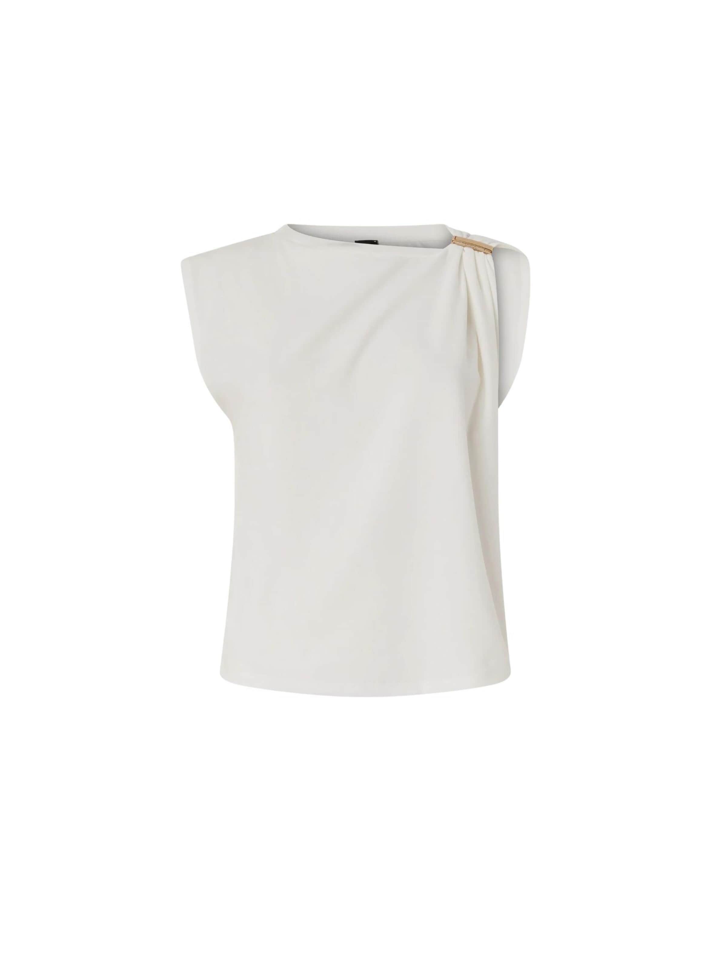 PINKO T-shirt 'PINKO MELODY MAGLIA' i vit: framsida