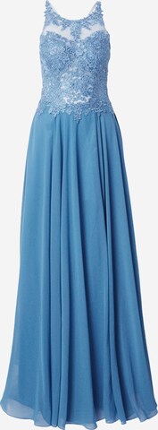 mascaraVečernja haljina - plava boja: prednji dio