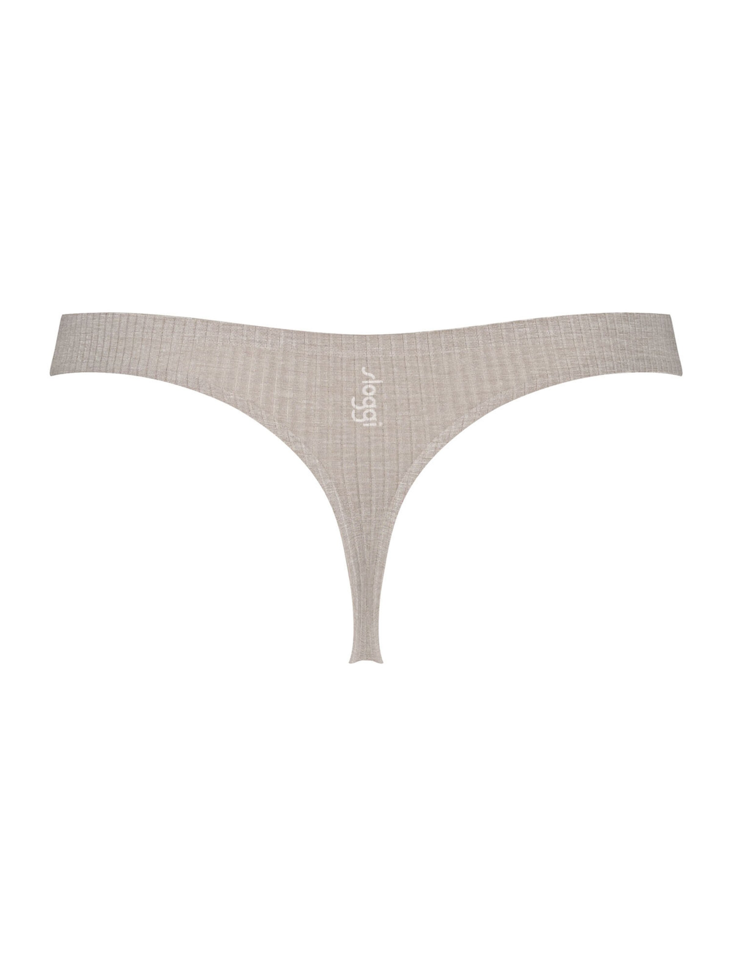 String ' Blue ZERO Feel Pure ' SLOGGI en beige