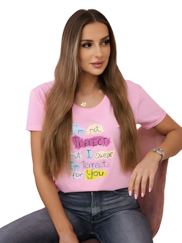 Lumera Shirt in Roze: voorkant