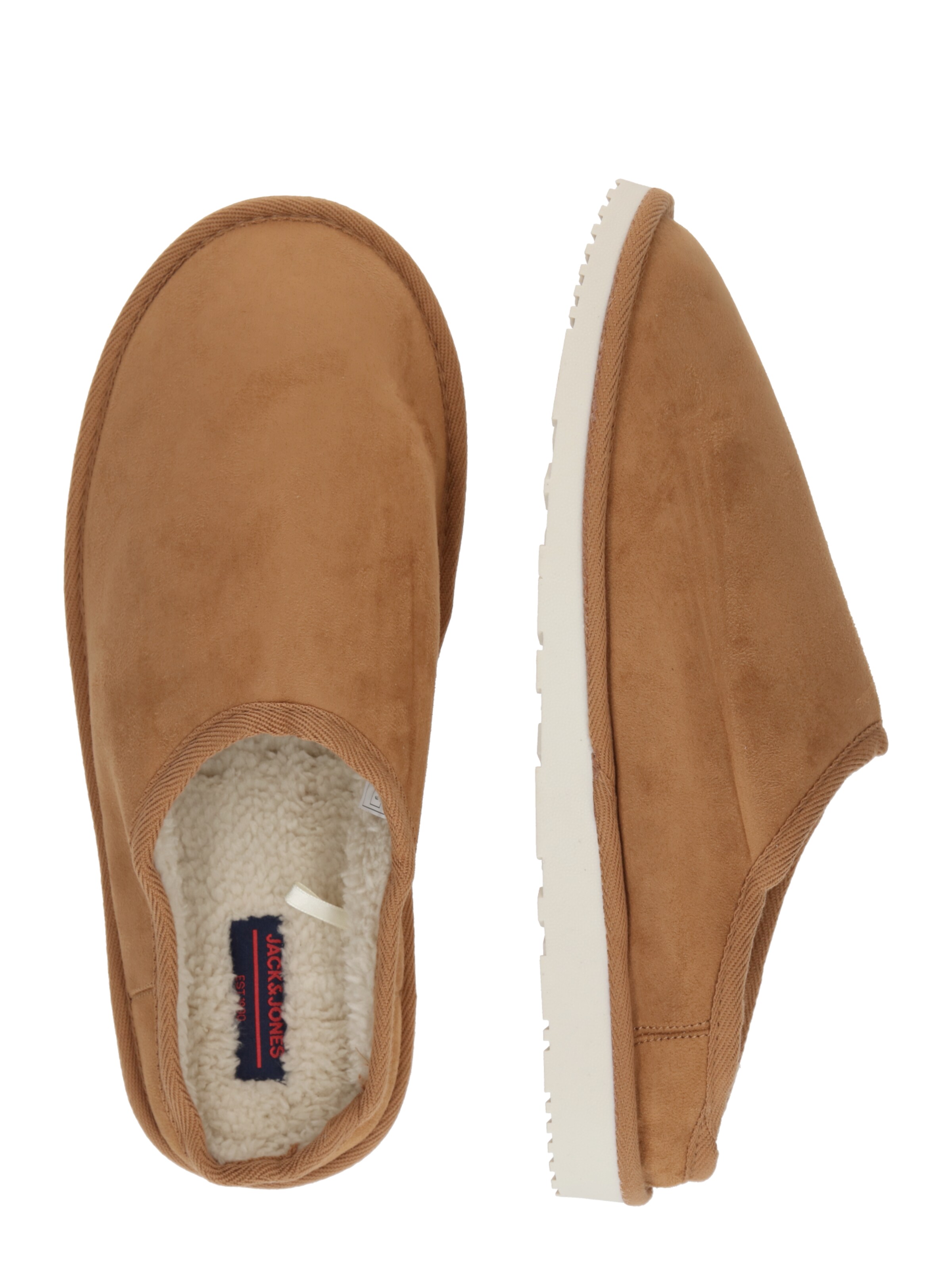 JACK & JONES Hausschuh 'JFWSVEN' in Braun
