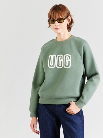 UGG Sweatshirt in Green: front