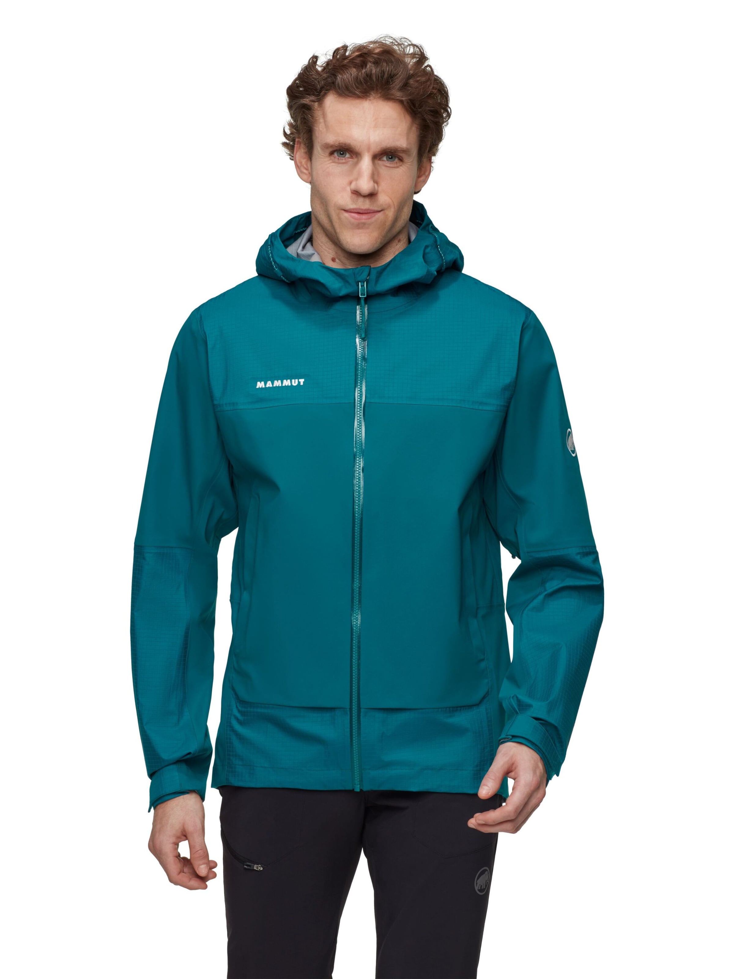 MAMMUT Outdoor jacket in Green: front