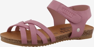 MUSTANG - Sandalias en rosa: frente