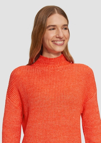 s.Oliver Strickkleid in Orange