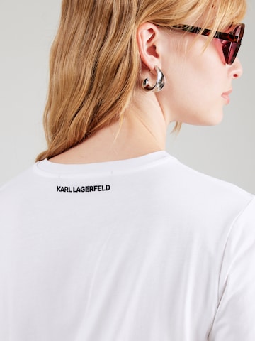 Karl Lagerfeld Shirt 'ESSENTIAL' in White