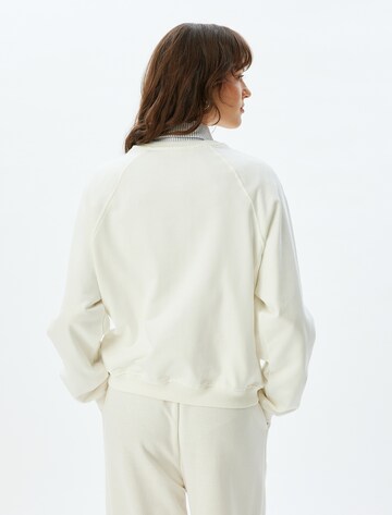 Koton Sweatshirt in Weiß