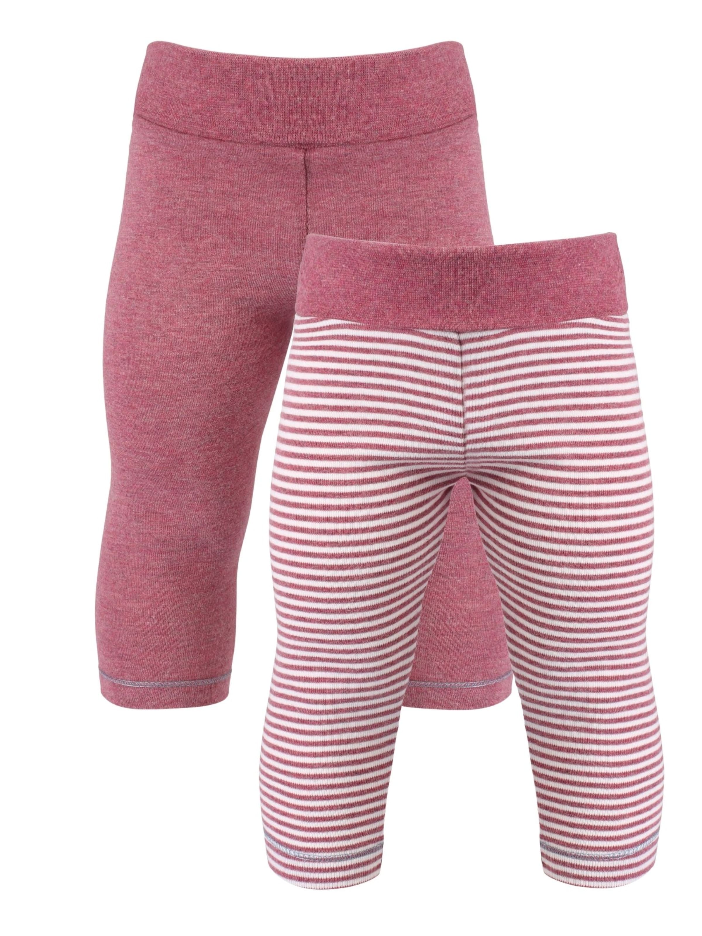 OrganicEra Skinny Leggings 'Set' in Red: front