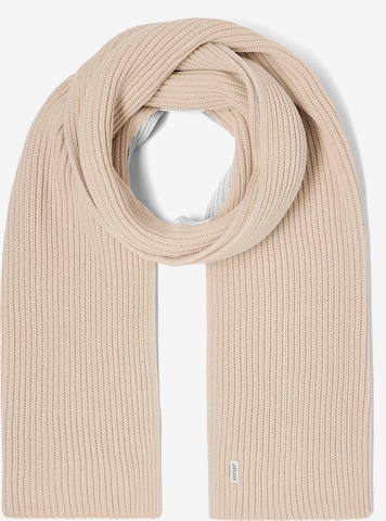 MUSTANG Scarf 'Style Fresno' in Beige: front