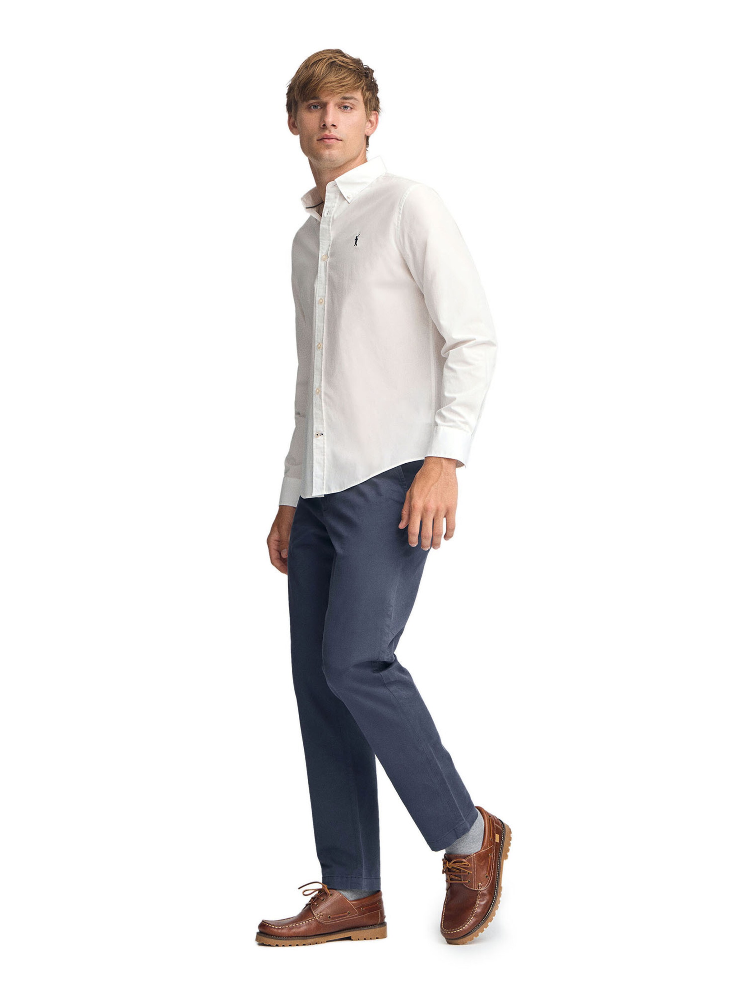 Polo Club Regular Fit Hemd in Beige