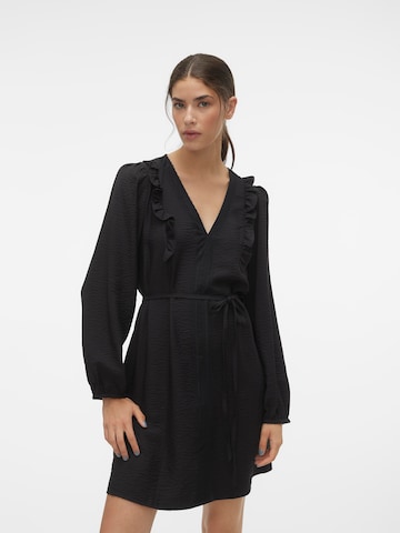 VERO MODA - Vestido 'PURA' en negro: frente