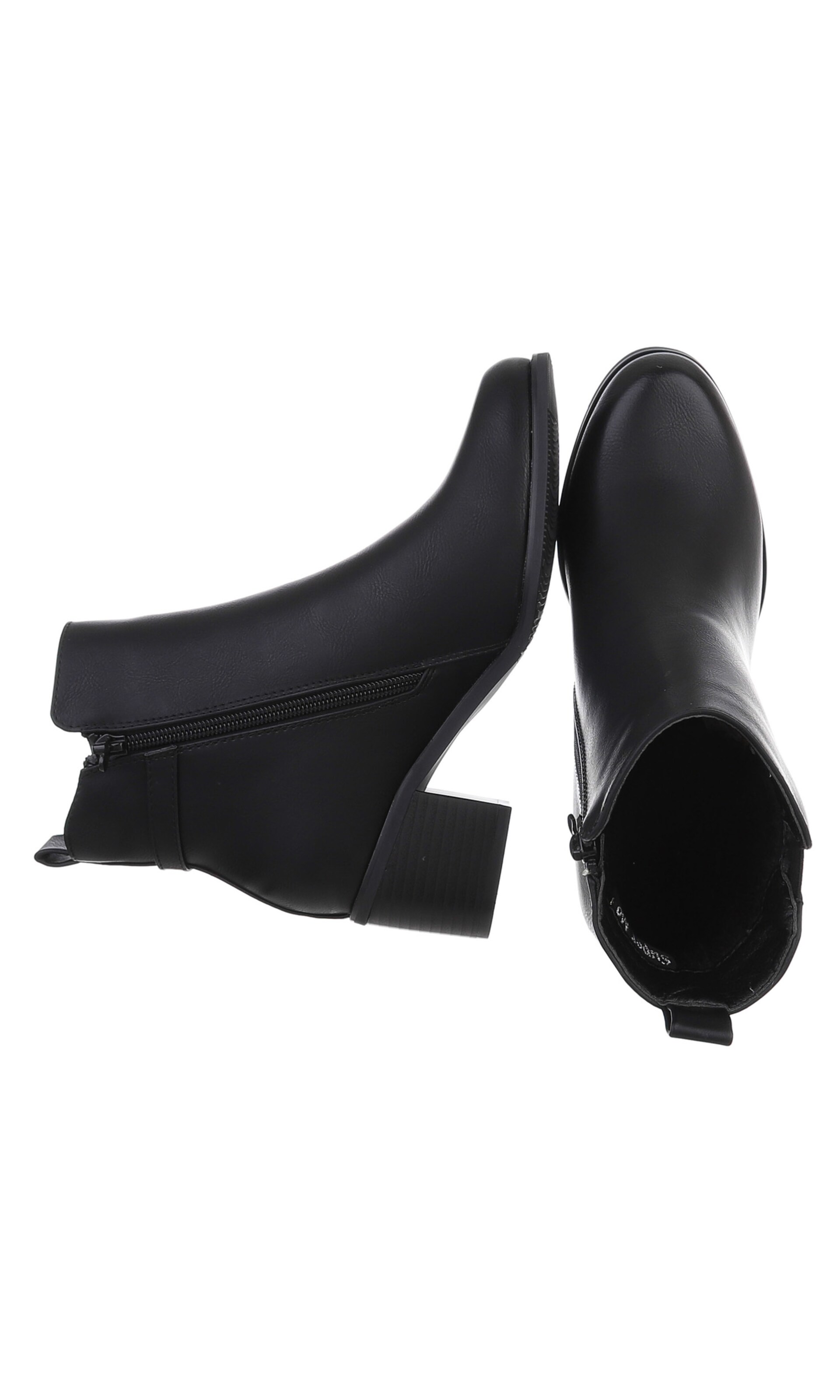 Ital-Design Ankle Boots in Black