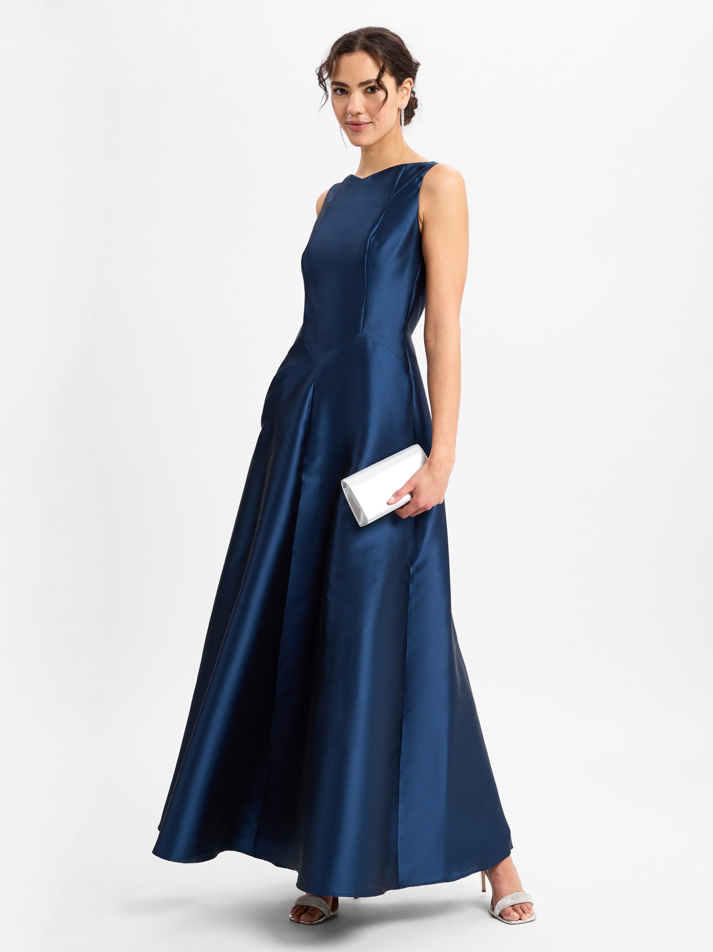 SWING Evening Dress in Marine Blue | ABOUT YOU