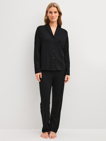 CALIDA Pyjama 'Balancing Dreams' in Zwart
