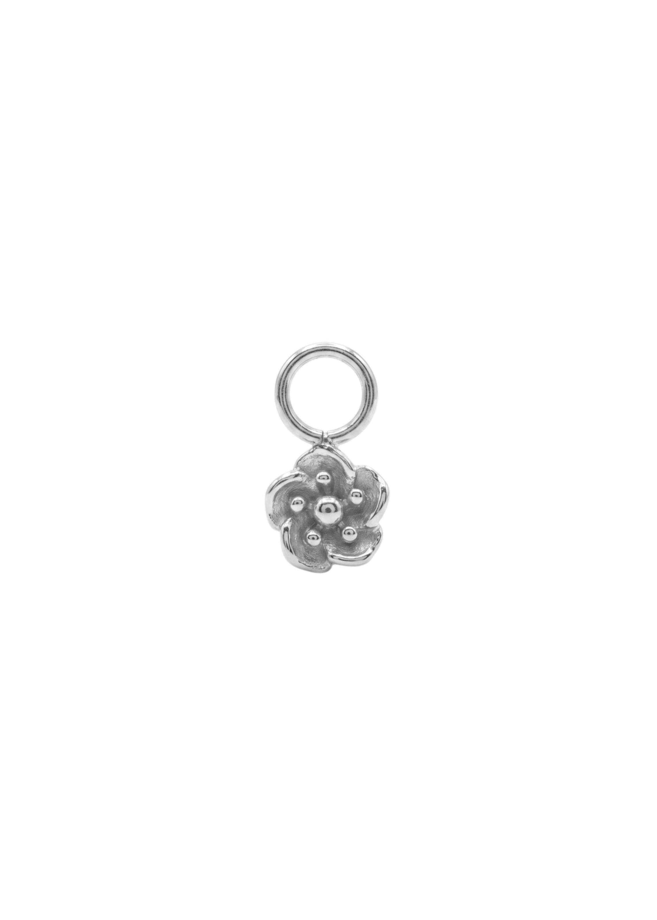 PURELEI - Colgante 'Poppy' en plata: frente