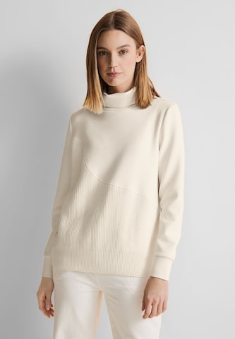 STREET ONE Sweater in White: front