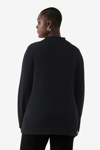 Ulla Popken Pullover in Schwarz: predná strana