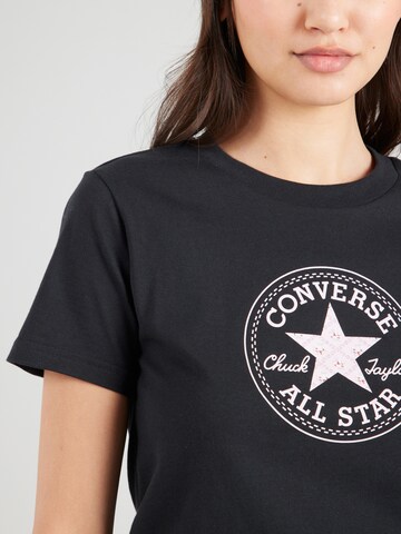 CONVERSE Μπλουζάκι 'Chuck' σε μαύρο