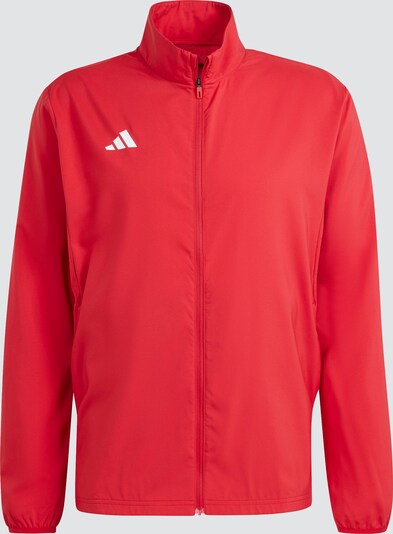 ADIDAS PERFORMANCE Veste de sport en rouge feu / blanc, Vue avec produit