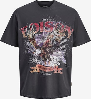 JACK & JONES - Camiseta en gris: frente