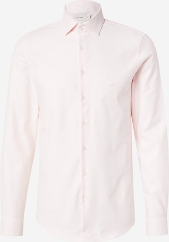 Calvin KleinRegular Fit Košulja - narančasta boja: prednji dio