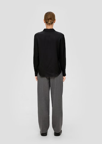 s.Oliver Blouse in Black