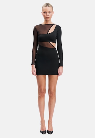 OW Collection Cocktailjurk in Zwart
