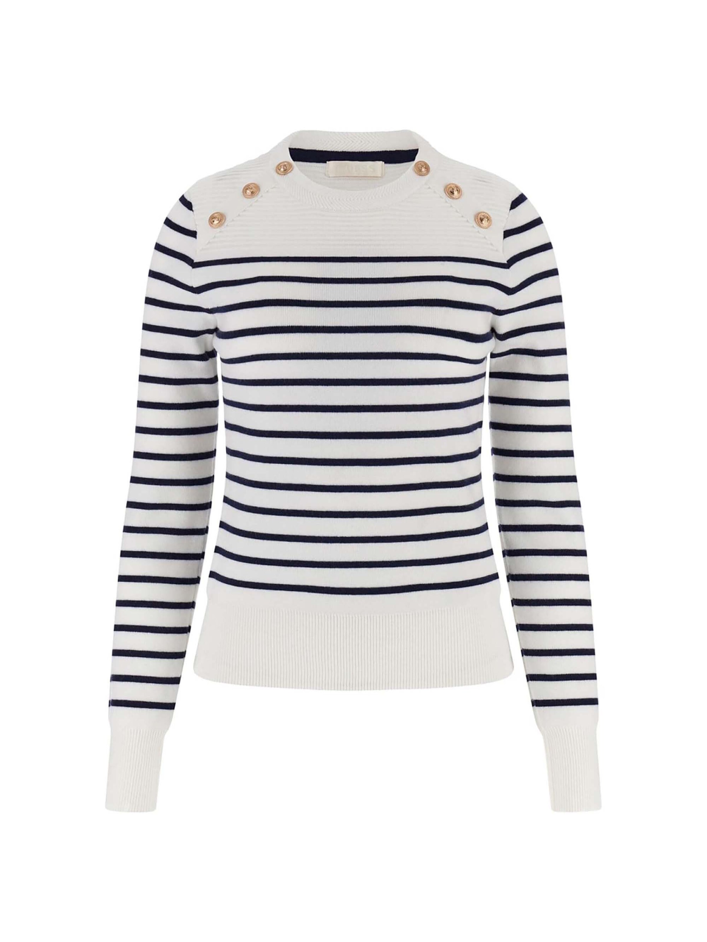 GUESS Sweater in White: front