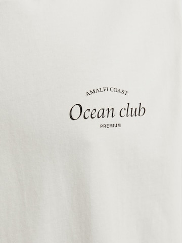 JACK & JONES T-Shirt 'Ocean Club‘ in Weiß