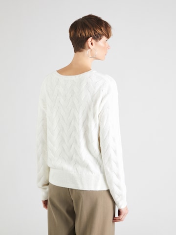 COMMA Pullover in Weiß