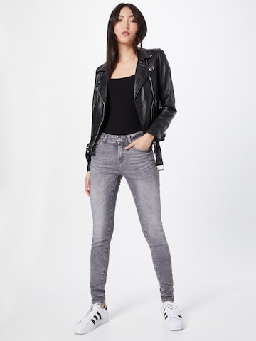 Noisy may Skinny Jeans in Grau