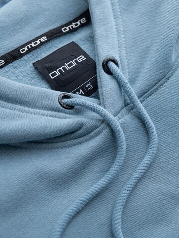 Ombre Sweatshirt 'OM-SSNZ-0141' in Blauw