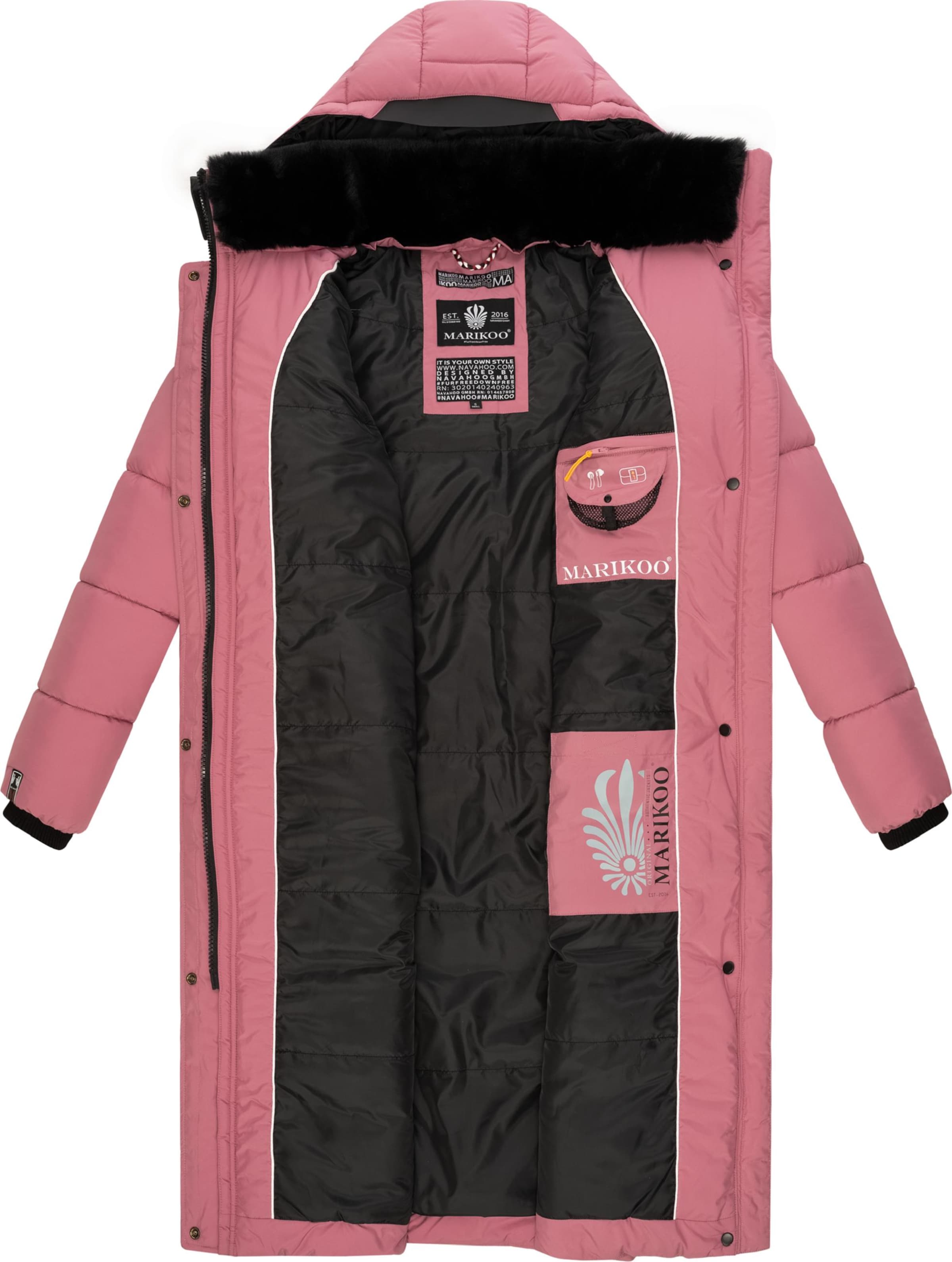 MARIKOO Winter Coat in Pink