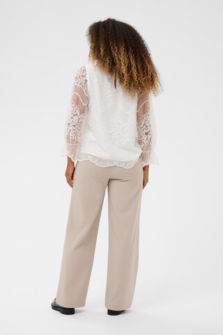 Chemisier 'CRSanne' Cream en blanc