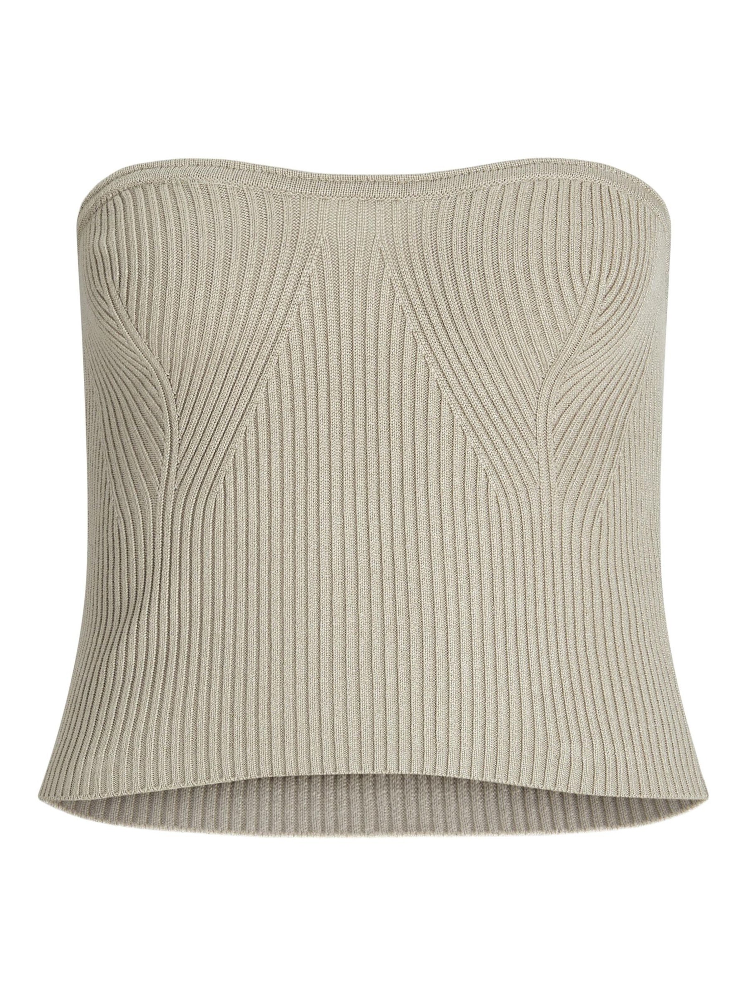 Tops en tricot 'Nola' JJXX en beige : devant