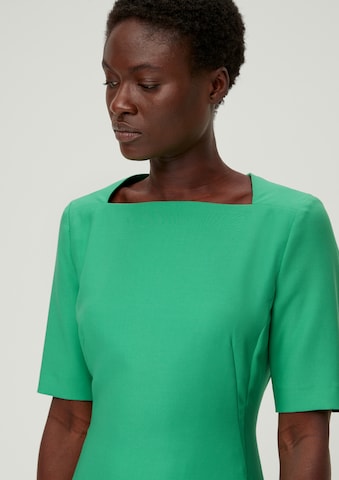 s.Oliver BLACK LABEL Cocktail Dress in Green